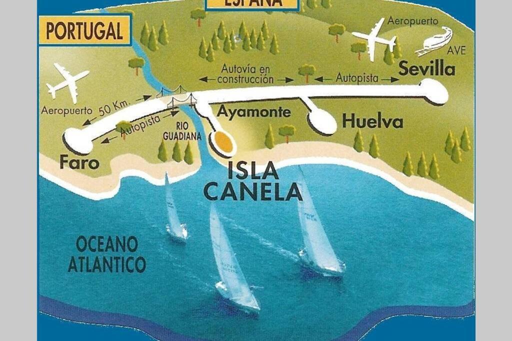 Apartamento T2, Urbanizacao Golf, Isla Canela Уэльва Экстерьер фото